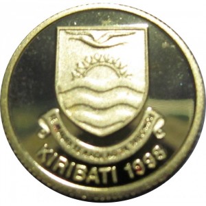 Аверс монеты Кирибати, 10 долларов, 1998, Титаник