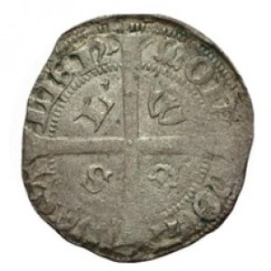 Реверс монеты Клеве, 1 мутер, 1501