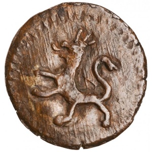 Аверс монеты Колумбия, ¼ реала, 1812-1813