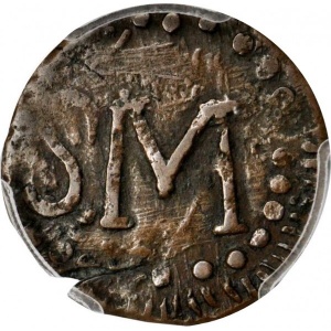 Реверс монеты Колумбия, ¼ реала, 1813