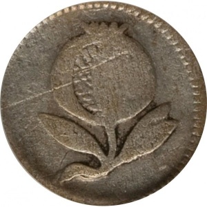 Реверс монеты Колумбия, ¼ реала, 1814-1815