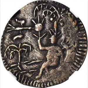Аверс монеты Колумбия, ½ реала, 1811-1814
