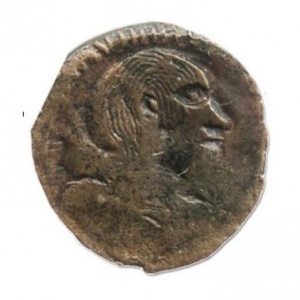 Аверс монеты Колумбия, ½ реала, 1813