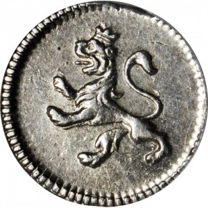 Аверс монеты Колумбия, ¼ реала, 1796-1808