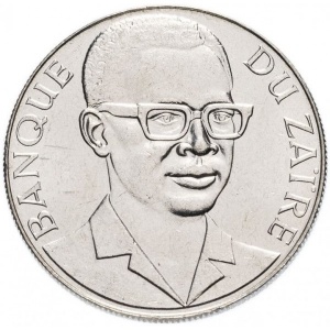 Аверс монеты Конго - ДРК, 10 макут, 1973-1978