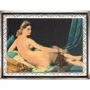 Реверс монеты Конго - ДРК, 10 франков, 2007, Большая одалиска. Жан Огюст Доминик Энгр