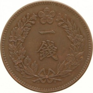 Реверс монеты Корея, 1 чон, 1907-1910