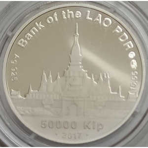 Аверс монеты Лаос, 50.000 кипов, 2017, Любовь