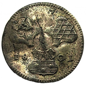 Аверс монеты Лёвенштейн-Вертгейм, 3 крейцера, 1800-1801