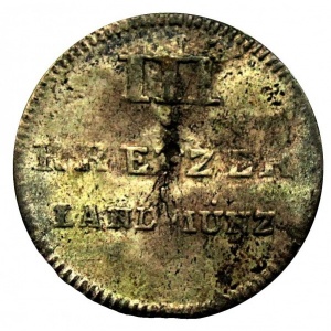 Реверс монеты Лёвенштейн-Вертгейм, 3 крейцера, 1800-1801
