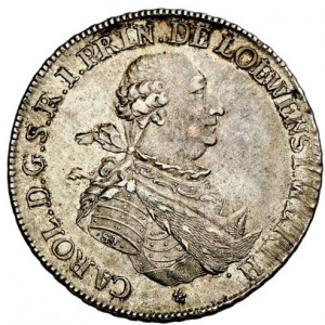 Аверс монеты Лёвенштейн-Вертгейм, ½ талера, 1769