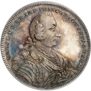 Аверс монеты Лёвенштейн-Вертгейм, 1 талер, 1754