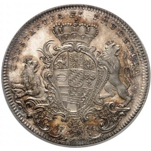 Реверс монеты Лёвенштейн-Вертгейм, 1 талер, 1754