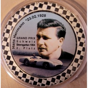 Реверс монеты Либерия, 1 доллар, 2002, Ханс Херрманн
