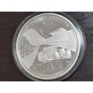 Аверс монеты Либерия, 1 доллар, 2002, Йохен Масс