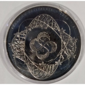 Аверс монеты Либерия, 1 доллар, 2002, 100 марок, 1989-2001