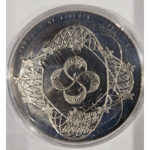 Аверс монеты Либерия, 1 доллар, 2002, 500 марок, 1993-2001