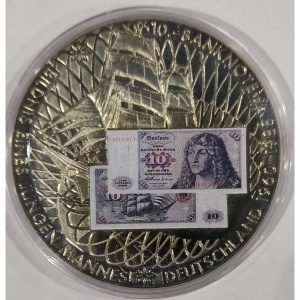 Аверс монеты Либерия, 1 доллар, 2002, 10 марок, 1960-1988