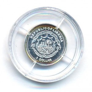 Аверс монеты Либерия, 1 доллар, 2007, Греция - Победитель Евро-2004