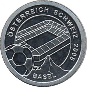 Реверс монеты Либерия, 1 доллар, 2007, Базель