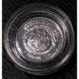 Аверс монеты Либерия, 1 доллар, 2007, Клагенфурт