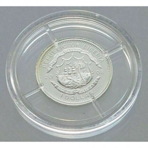 Аверс монеты Либерия, 1 доллар, 2008, Сборная Турции