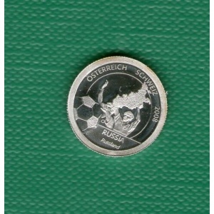 Реверс монеты Либерия, 1 доллар, 2008, Сборная России