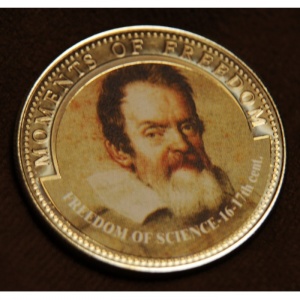 Реверс монеты Либерия, 10 долларов, 2001, Свобода науки - XV-XVI век