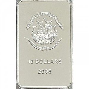 Аверс монеты Либерия, 10 долларов, 2005, XX Всемирный день молодежи