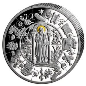 Реверс монеты Либерия, 40 долларов, 2008, Апостол Павел