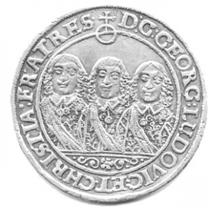 Аверс монеты Лигниц-Бриг, ½ талера, 1651-1652