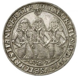 Аверс монеты Лигниц-Бриг, 1 талер, 1656