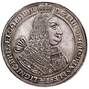 Аверс монеты Лигниц-Бриг, 1 талер, 1661