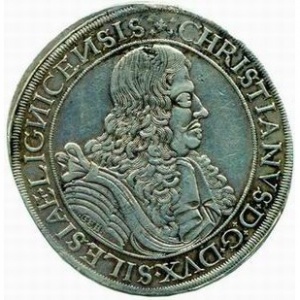 Аверс монеты Лигниц-Бриг, 1 талер, 1666-1672