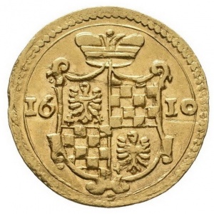 Аверс монеты Лигниц-Бриг, ½ дуката, 1610