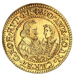 Аверс монеты Лигниц-Бриг, 1 дукат, 1606-1609