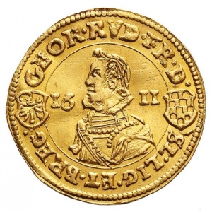Реверс монеты Лигниц-Бриг, 1 дукат, 1610-1611