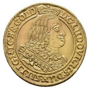 Аверс монеты Лигниц-Бриг, 1 дукат, 1661