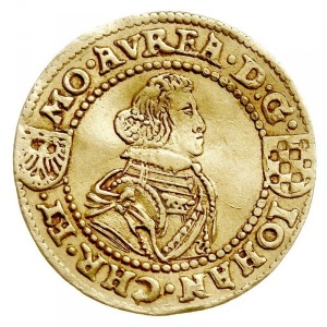 Аверс монеты Лигниц-Бриг, 2 дуката, 1609-1610