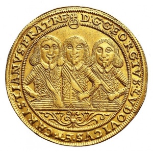 Аверс монеты Лигниц-Бриг, 2 дуката, 1653-1659