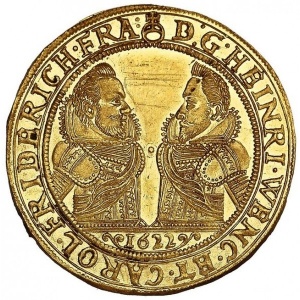Аверс монеты Лигниц-Бриг, 4 дуката, 1622