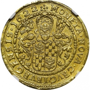 Реверс монеты Лигниц-Бриг, 5 дукатов, 1622