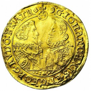 Аверс монеты Лигниц-Бриг, 6 дукатов, 1616-1621