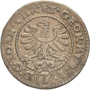 Аверс монеты Лигниц-Бриг, 3 крейцера, 1605-1612