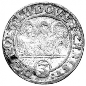 Аверс монеты Лигниц-Бриг, 3 крейцера, 1651-1652