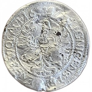 Реверс монеты Лигниц-Бриг, 3 крейцера, 1674-1675