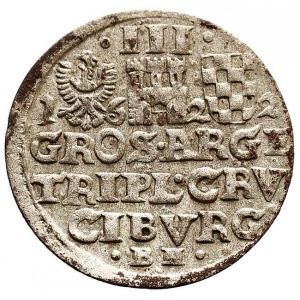 Реверс монеты Лигниц-Бриг, 3 гроша, 1622