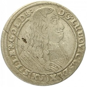 Аверс монеты Лигниц-Бриг, 15 крейцеров, 1659-1663