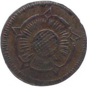 Аверс монеты Липпе, 1 геллер, 1802-1816