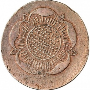 Аверс монеты Липпе, 2 пфеннига, 1802